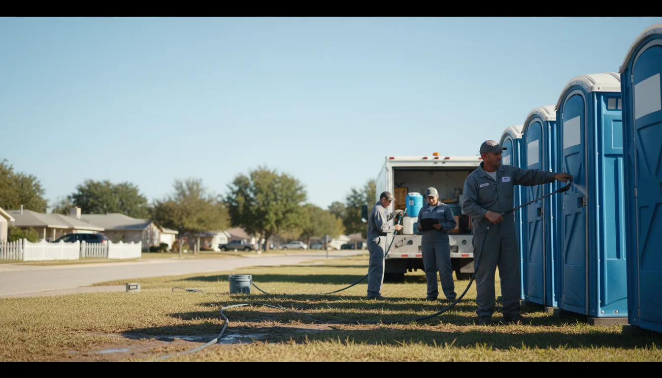Long-Term Portable Toilet Rental in Crystal Lake, IL near me